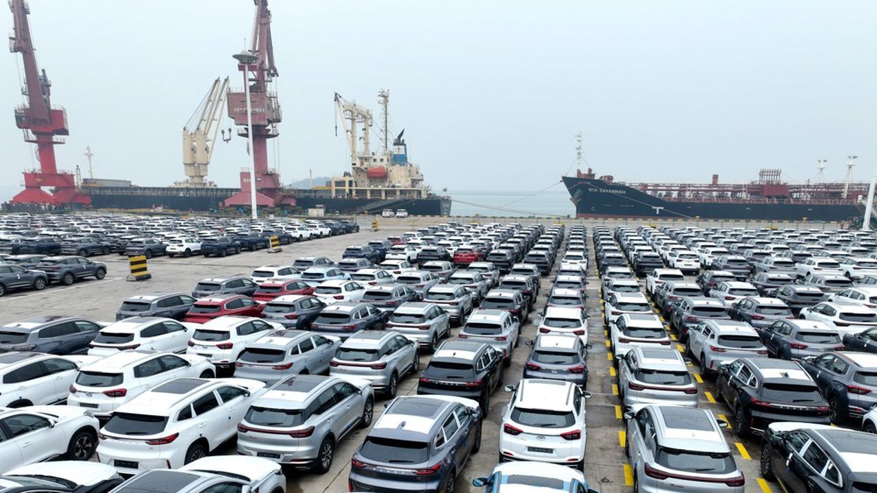 Automobile: les exportations en forte progression